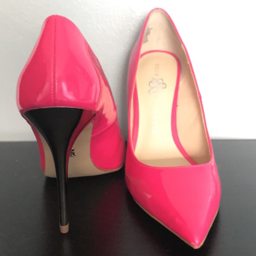 NIB Hot Pink Rock & Republic Heels